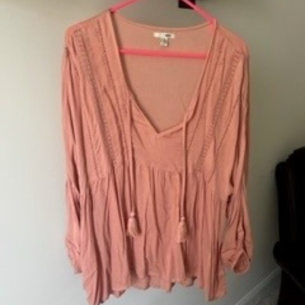 Amuse Society Peasant Top- Size M